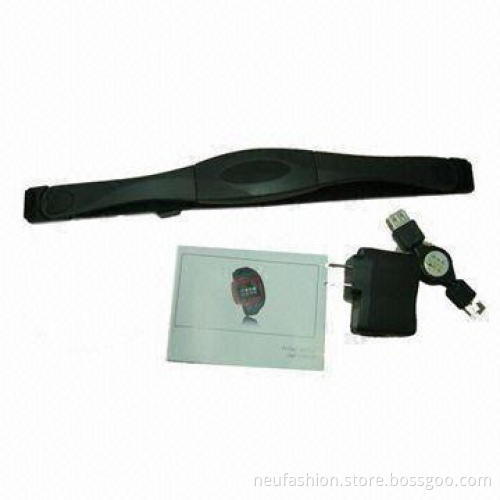 GPS Wristwatch Cellphone with Bluetooth and 1.33-inch TFT Touchscreen, Heart Rate Monitor